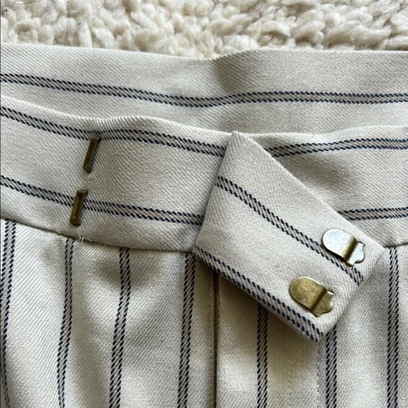 NWT Tegan Striped Barrel Trousers from Free People - Picture 3 of 6